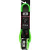 O&E MOULDED REGULAR LEASH 7' LIME