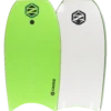 O&E ZERO 39" BODYBOARD LIME W/leash