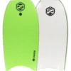 O&E ZERO 33" BODYBOARD LIME W/leash