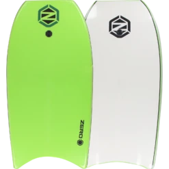 O&E ZERO 33" BODYBOARD LIME W/leash