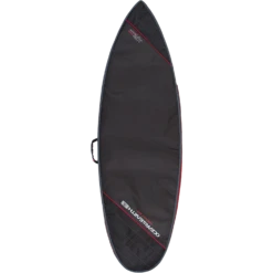 O&E COMPACT DAY SHORTBOARD COVER 5'8" BLK/RED