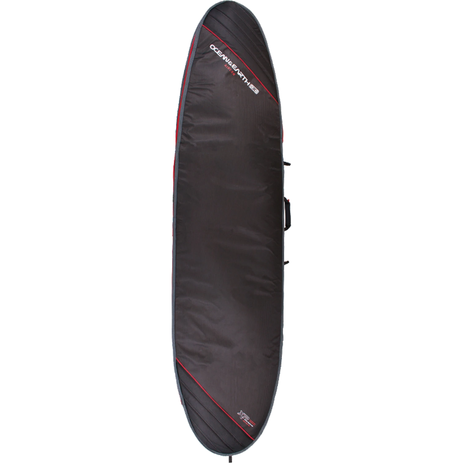 O&E AIRCON LONGBOARD COVER 8'6" BK/RD/GREY 1 O&E AIRCON LONGBOARD COVER 8'6" BK/RD/GREY