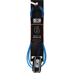 O&E MOULDED REGULAR LEASH 6' BLUE