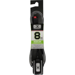 O&E MOULDED REGULAR LEASH 8' BLACK