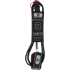 O&E MOULDED SUNSET LEASH 8' BLACK