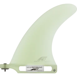FINS UNLIMITED D PERFORMANCE 6" CLEAR FIN