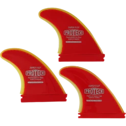 PROTECK SUPER FLEX FFS THRUSTER SET 4.5 RED/YEL