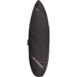 O&E AIRCON SHORTBOARD COVER 5'8" BLK/RED