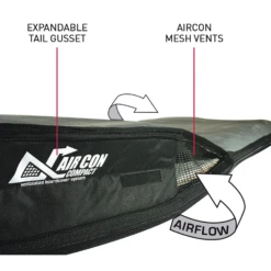 O&E AIRCON GUN BOARD 8'6" BLK/RED -Surfboard Gears Sales Store 1590000315820 CCOCESCSB14086R 2