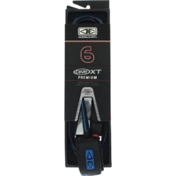 O&E ONE XT PREMIUM LEASH 6' BLK/BLUE