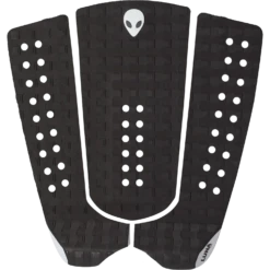 LUNASURF 3pc TAIL PAD SQUARE GROOVE CHARCOAL GREY