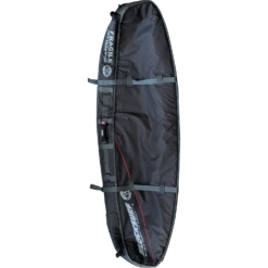 BLOCK DOUBLE COFFIN SHORTBOARD BAG 6'-6" BLK