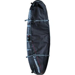 BLOCK DOUBLE COFFIN SHORTBOARD BAG 7' BLK
