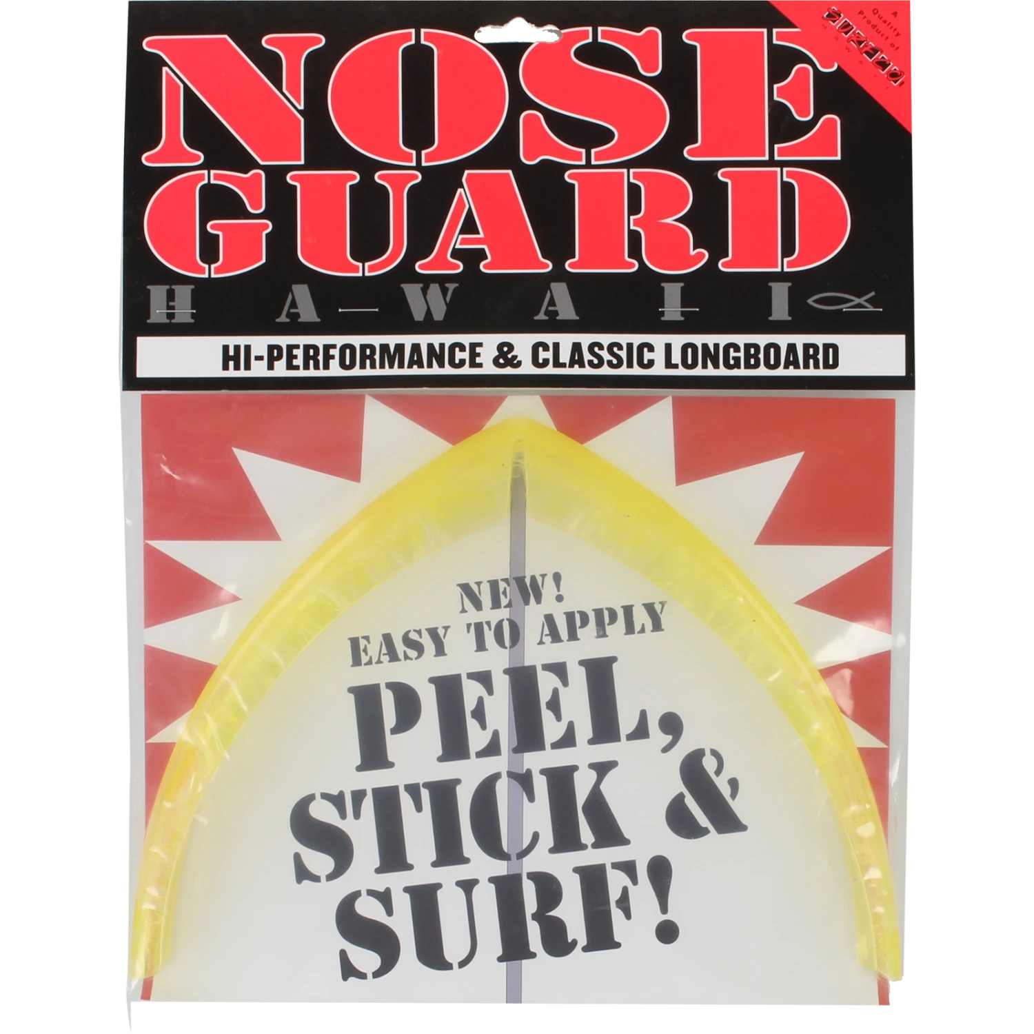 SURFCO LONGBOARD NOSE GUARD KIT -yellow Tint 1 SURFCO LONGBOARD NOSE GUARD KIT -yellow Tint