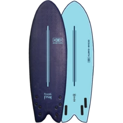 Surfboard Gears Sales Store 7 O&E EZI-RIDER SOFT FLYING FISH QUAD 5'8" MIDNIGHT