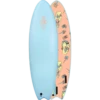 O&E EZI-RIDER SOFTBOARD 5'6" BRAINS BLUE