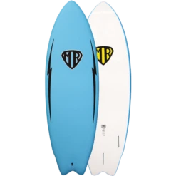 O&E EPOXY SOFTBOARD 5'6"MARK RICHARDS TWIN SKY BLU