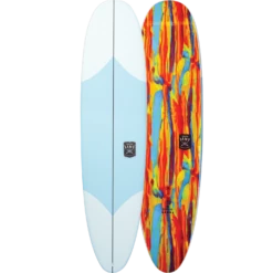 O&E C-ARMY GENERAL EPOXY SOFTBOARD 7'0" BLU/SWIRL