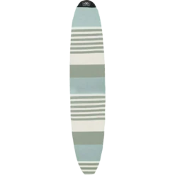 O&E LONGBOARD STRETCH COVER 9'0" SKY BLUE STRIPE