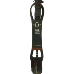 STC SUP STANDARD STRAIGHT 9' LEASH BLACK