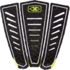 O&E KANOA SIGNATURE 3pc TAIL PAD BLACK/LIME