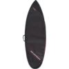 O&E COMPACT DAY SHORTBOARD COVER 6'8" BLK/RED
