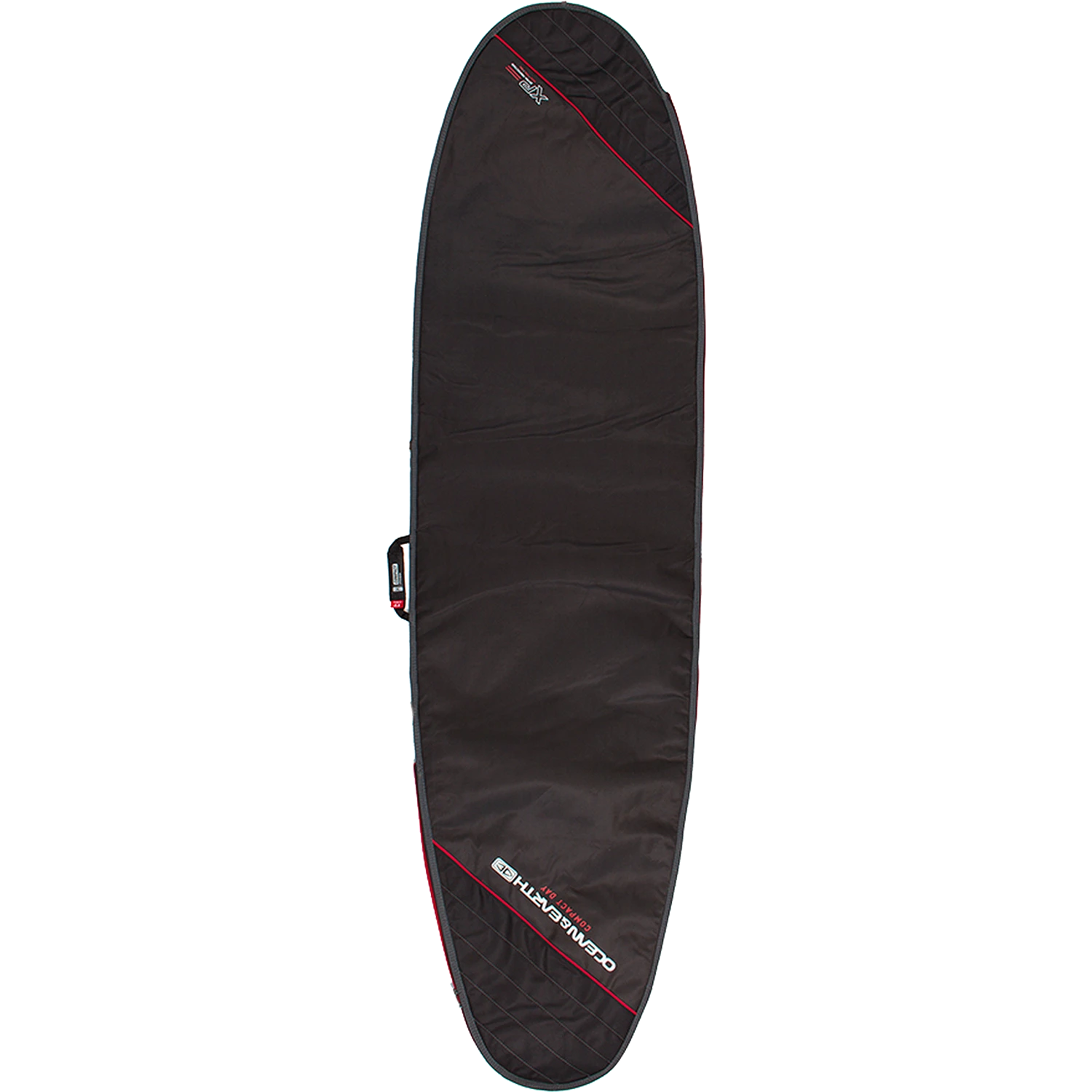O&E COMPACT DAY LONGBOARD COVER 7'0" BLK/RED 1 O&E COMPACT DAY LONGBOARD COVER 7'0" BLK/RED