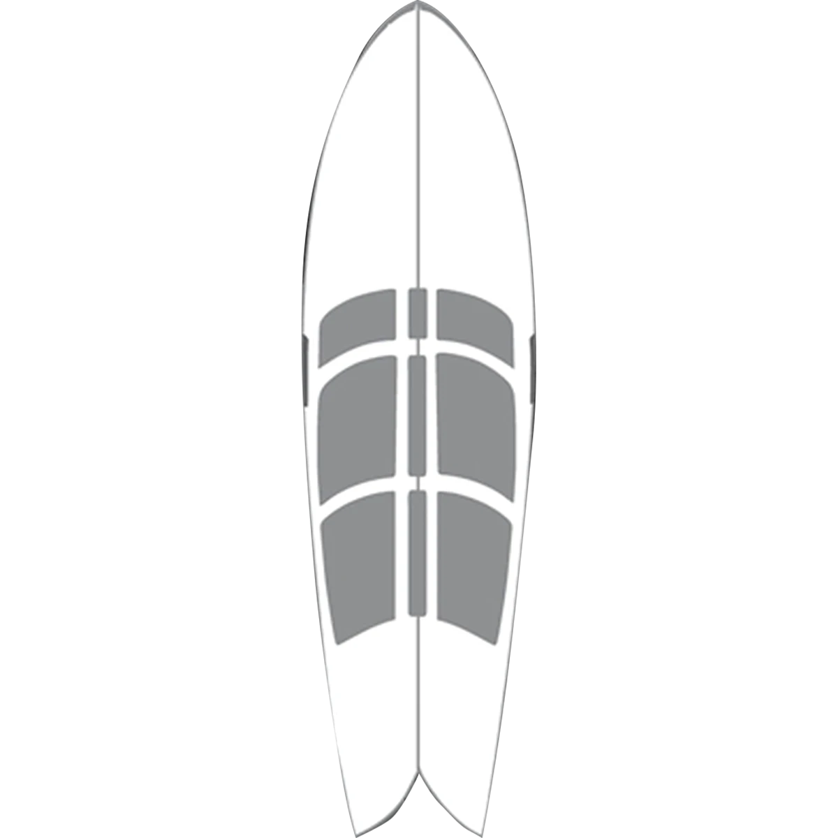 HAWAIIAN HOTGRIP WAX MAT 6'6" SHORTBOARD 1 HAWAIIAN HOTGRIP WAX MAT 6'6" SHORTBOARD