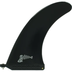 RAY GUN PLASTIC CENTER FIN 9" BLACK