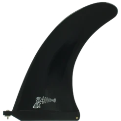 RAY GUN PLASTIC CENTER FIN 10" BLACK
