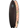 O&E EZI-RIDER SOFTBOARD 6'6" BRAINS BLACK