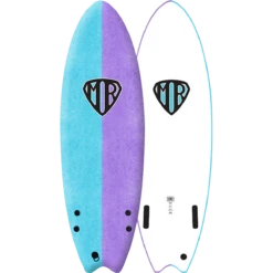O&E EZI-RIDER SOFTBOARD MR TWIN 5'6" SPRAY VIOLET