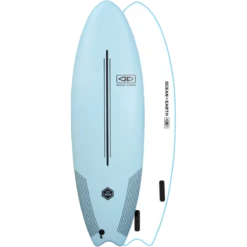 O&E EZI-RIDER SOFTBOARD 5'6" PASTEL BLUE