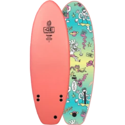 O&E FREAKS BUG TWIN FIN SOFTBOARD 4'0" CORAL
