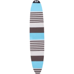 O&E LONGBOARD STRETCH COVER 8'6" SKY BLUE STRIPE