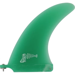 RAY GUN FIBERGLASS CENTER FIN 7.0" GREEN