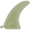 RAY GUN FIBERGLASS CENTER FIN 7.5" CLEAR