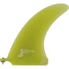 RAY GUN FIBERGLASS CENTER FIN 7.5" YELLOW