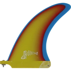 RAY GUN FIBERGLASS CENTER FIN 8.0" SUNRISE