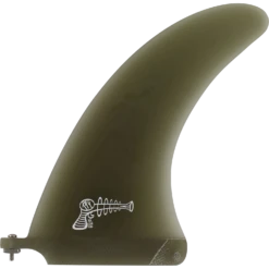 RAY GUN FIBERGLASS/VOLAN CENTER FIN 7.0" SMOKE