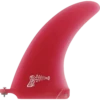 RAY GUN FIBERGLASS/VOLAN CENTER FIN 8.0" RED