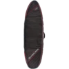 O&E DOUBLE COMPACT SHORTBOARD COVER 7'2" BLK/GREY