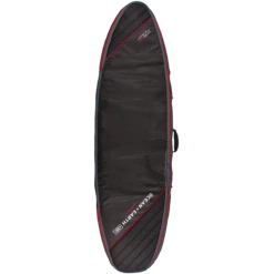 O&E DOUBLE COMPACT SHORTBOARD COVER 7'2" BLK/GREY