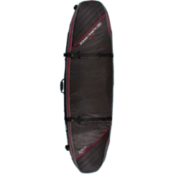 O&E QUAD COFFFN SHORT/FISH COVER 8'0" BK/RD/GRY