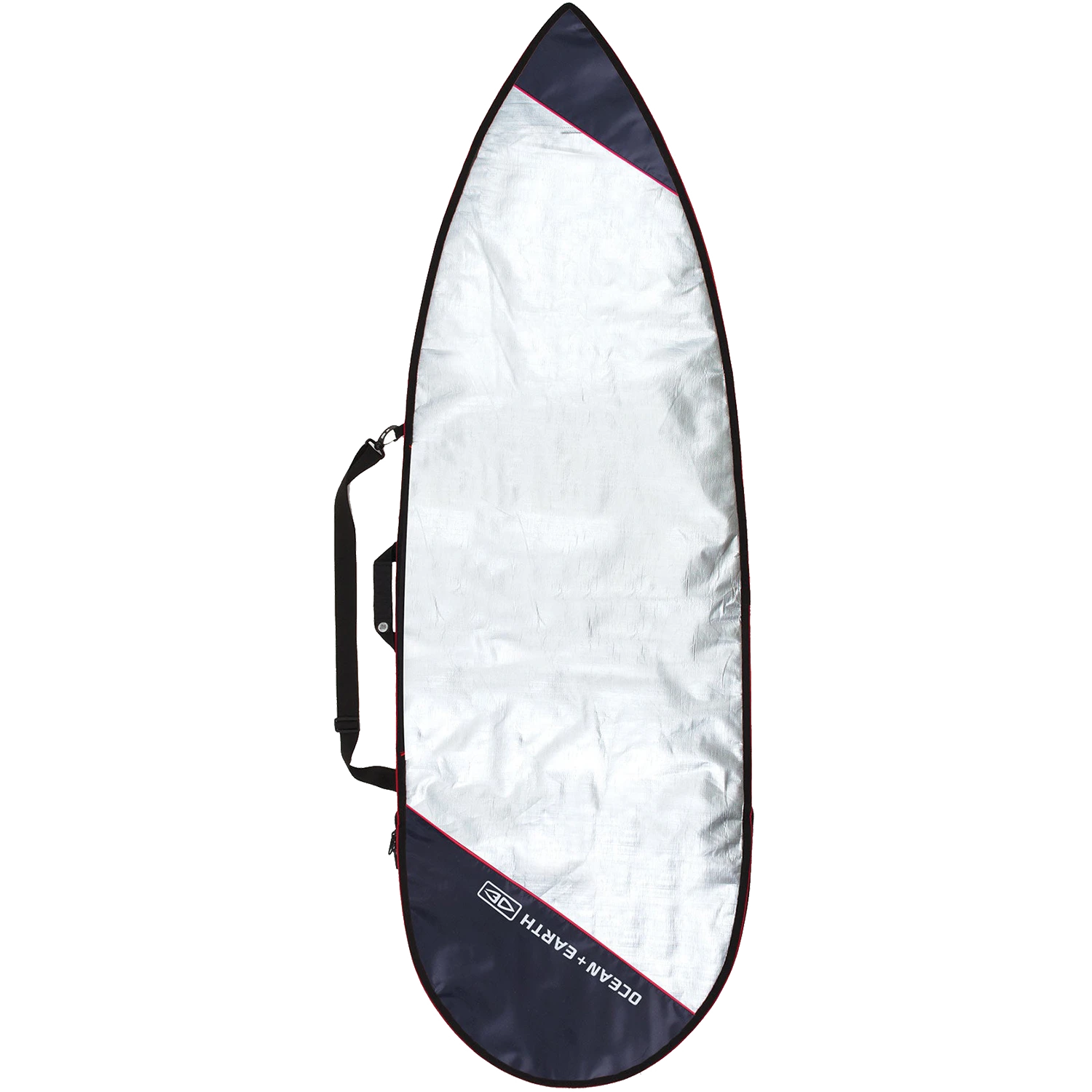 O&E BARRY BASIC SHORTBOARD COVER 6'4" SIL 1 O&E BARRY BASIC SHORTBOARD COVER 6'4" SIL