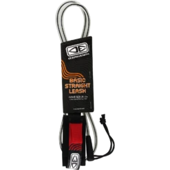 O&E BODYBOARD BASIC WRIST STRAIGHT LEASH BLACK