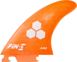 FIN-S AM-2 HONEYCOMB NEON ORANGE 3 Fins Sale