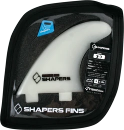 SHAPERS AUSTRALIA S-3 FCS NATURAL 3fin Set