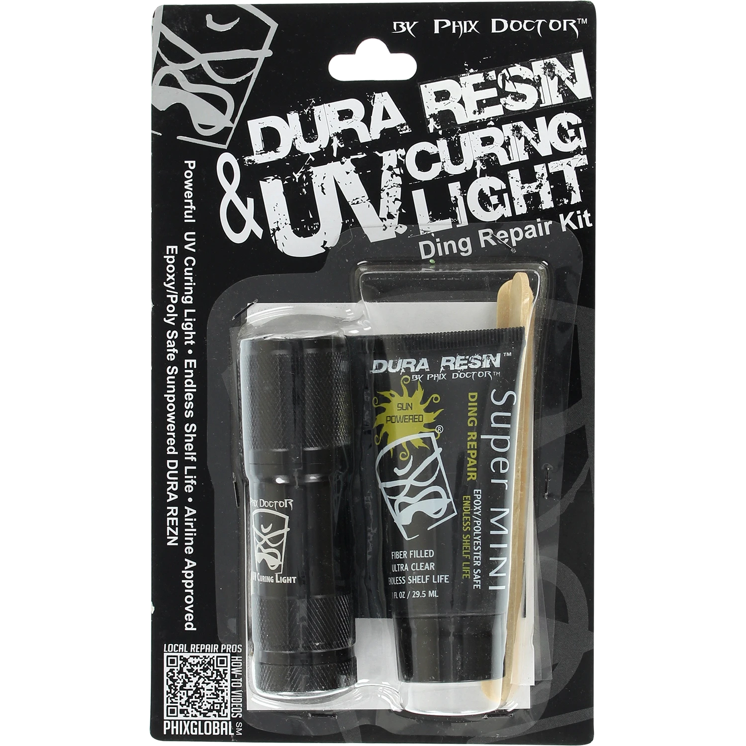 PHIX DOC. SUNPOWERED DURA RESIN COMBO W/UV LIGHT 1 PHIX DOC. SUNPOWERED DURA RESIN COMBO W/UV LIGHT
