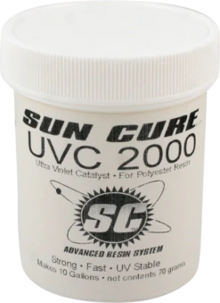 SUN CURE UVC 2000 CATALYST MAKES 10 Gal
